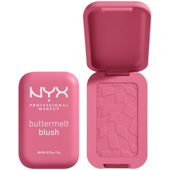 Nyx Professional Makeup, Buttermelt Blush, Blush, Tone For The Butta (Pink) - Image 1